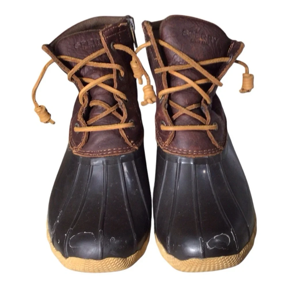Women's Sperry Top-Sider Saltwater Duck Boot size 8.5